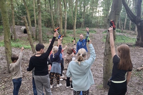 Lasergamen  - Speelbos Oud-Gastel